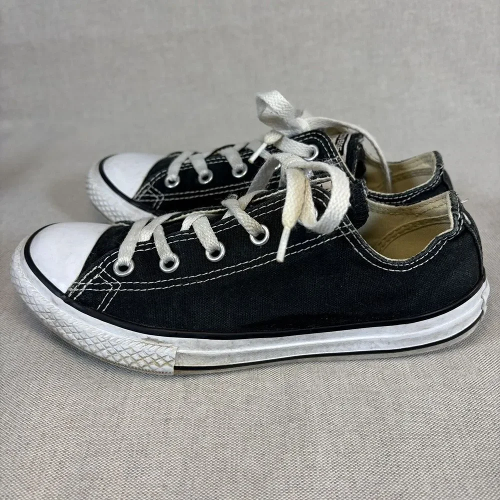 Converse Shoes Youth 3 Chuck Taylor All Star Classic Low Top Sneaker 3J235 Black